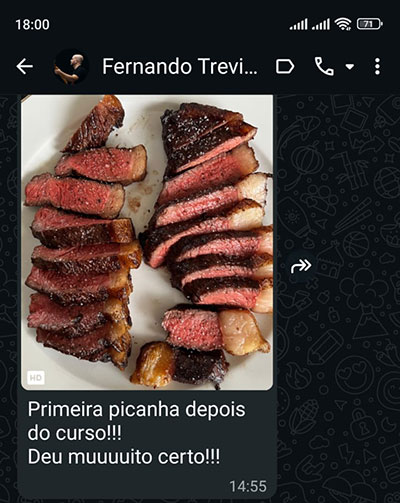 Resultado de aluno 1