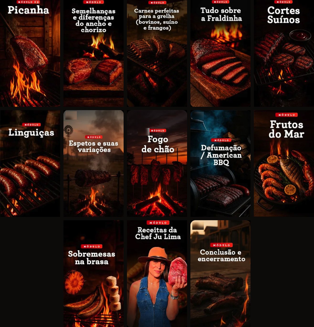 Área de membros do Sabor do Fogo
